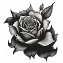 meaningfulness and bold  tattoo design idea