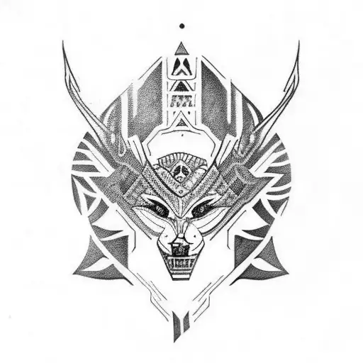 alpha queen tattoo design idea