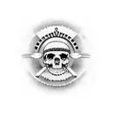 ave felix con tres colas tattoo design idea