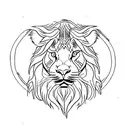 Aslan Gato  tattoo design idea