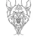 Aslan Gato  tattoo design idea