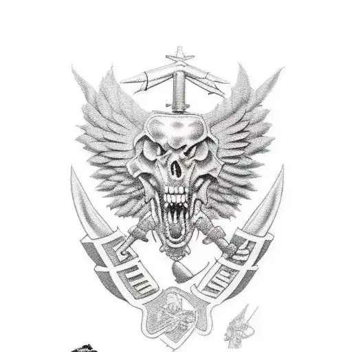82nd airborne division tattoo  tattoo design idea