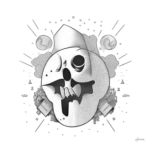 hard times come and go. but you time will never come back tattoo design idea