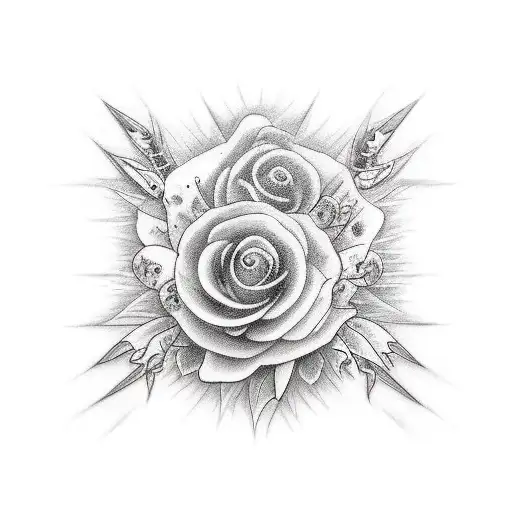  lark  tattoo design idea