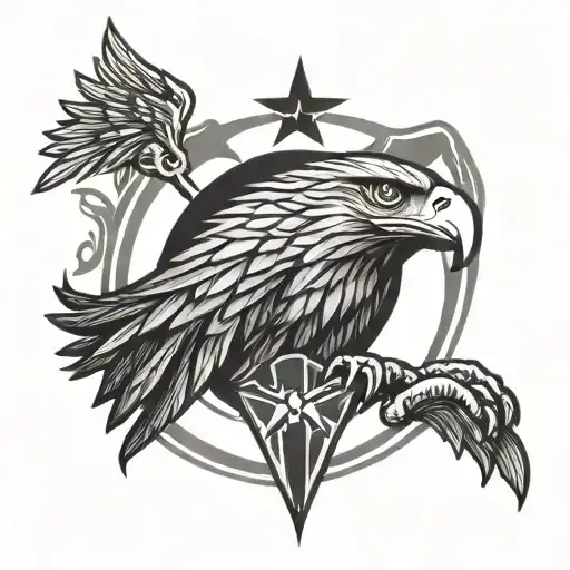 benfica eagle tattoo design idea