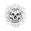 tattoo that contemplates the creation of Adam and the universe tattoo design idea