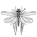 dragonfly  tattoo design idea