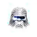 Bigfoot  tattoo design idea