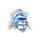 Bigfoot  tattoo design idea
