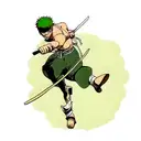 zoro tattoo design idea