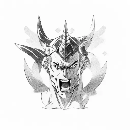 JoJo bizarre adventures tattoo design idea