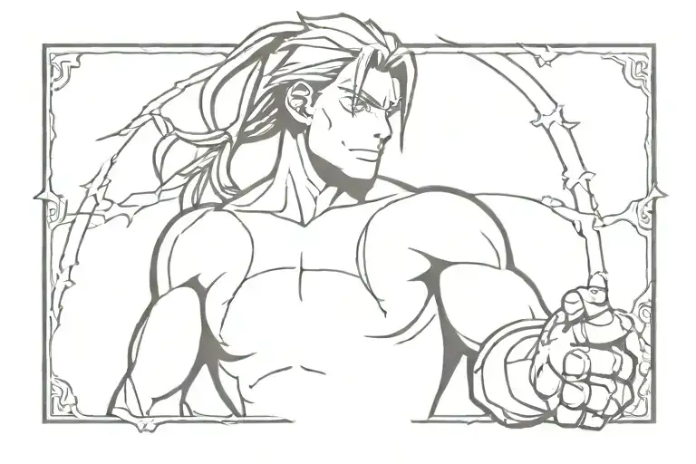 fullmetal alchemist tattoo design idea