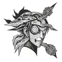 obito uchiha tattoo design idea