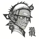 obito uchiha tattoo design idea