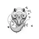 roly poly  tattoo design idea