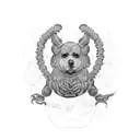 roly poly  tattoo design idea