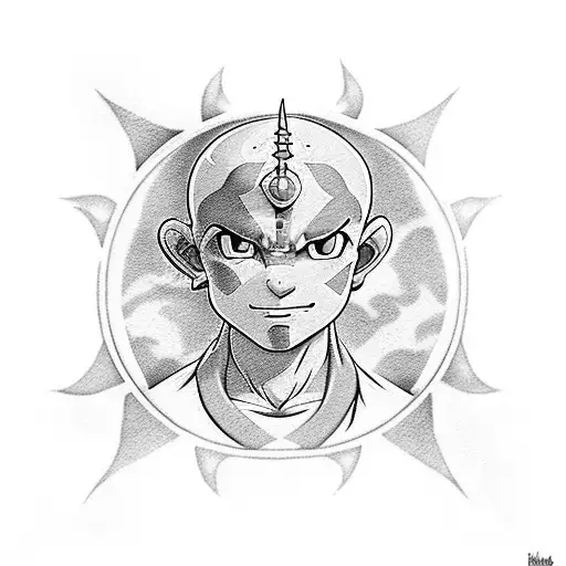 avatar the last airbender tattoo design idea