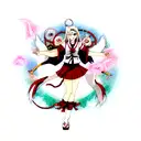 amaterasu tattoo design idea