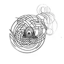 Equanimity tattoo design idea