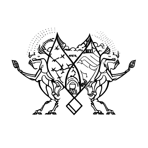 London Exchange program in 2022 tattoo design idea