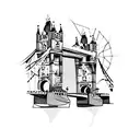 london  tattoo design idea