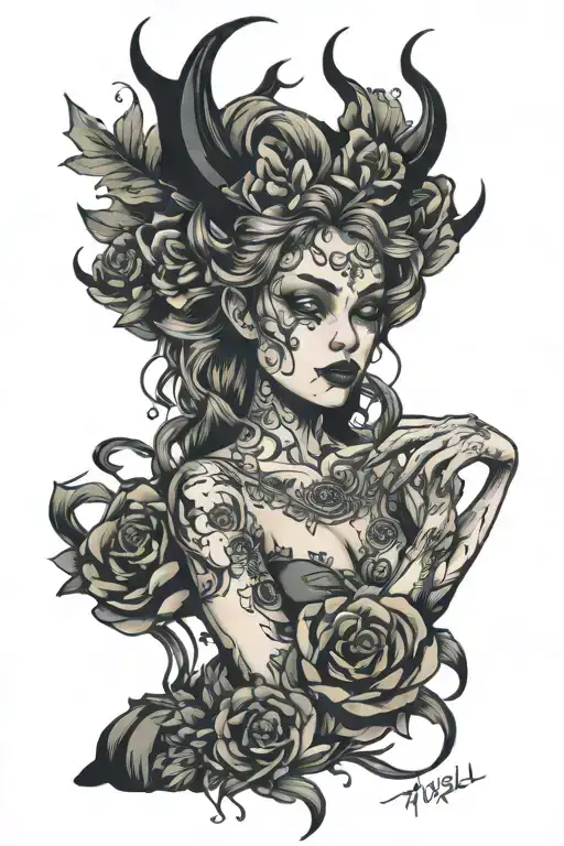 Anxiety  tattoo design idea