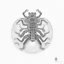 centipede tattoo design idea