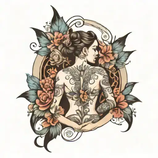ilia topuria back tattoo tattoo design idea