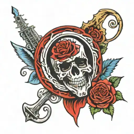 Grateful Dead, Liverpool Football Club tattoo design idea