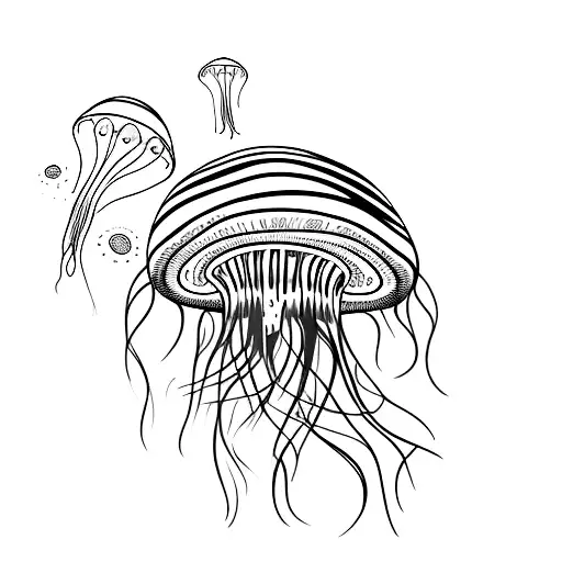 Jellyfish: Medusa #Handpoke #tattoo #handpoked #stickandpoke  #handpoketattoo #dotwork #dots #tattoos #tattooart #tattoodesign  #tattooar... | Instagram