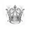 Queen's Crown tattoo design idea