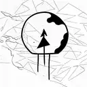 Plato's allegory of the cave tattoo design idea