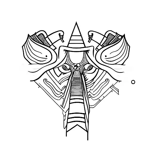 sphinx  tattoo design idea