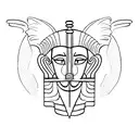 sphinx  tattoo design idea