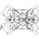 Synesthesia-inspired neural network circuitry tattoo design idea