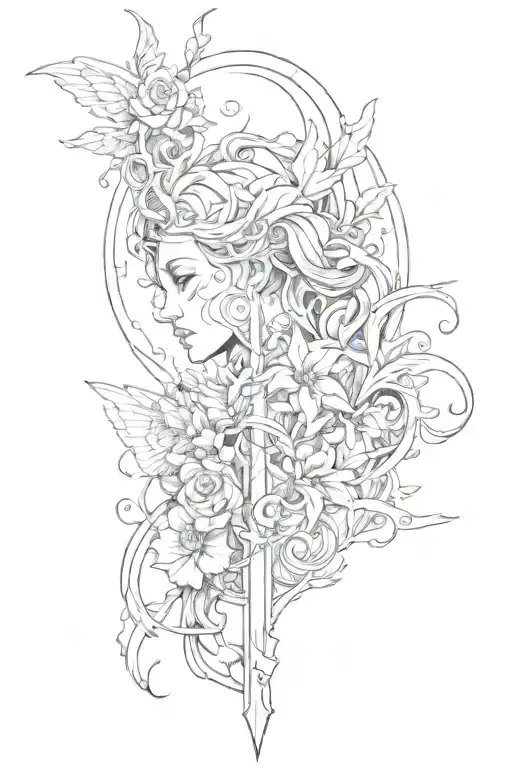 the chosen 1 tattoo design idea