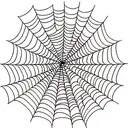 Spider Web tattoo design idea