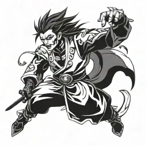 rengoku tattoo design idea