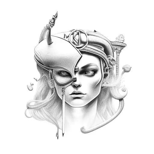 Hermes tattoo design idea