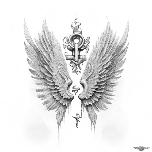 Bad Magical Tattoos — Saradin's tattoo is honor of Hermes, the Greek god...