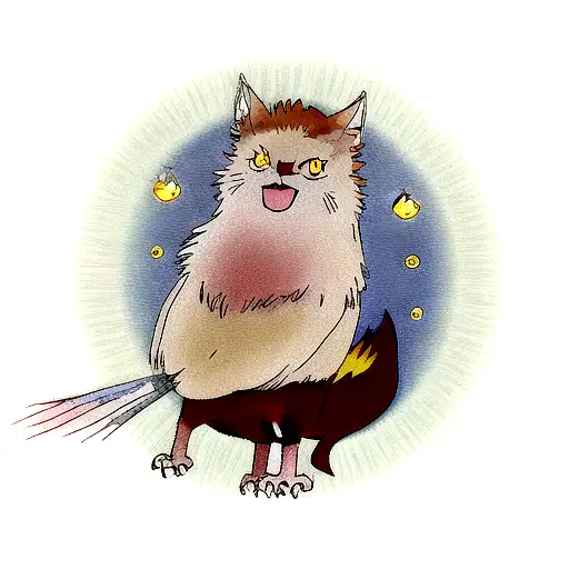 Calcifer Howl tattoo design idea