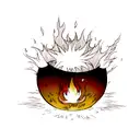 Calcifer tattoo design idea