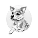 Jack Russel tattoo design idea