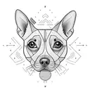 Jack Russel tattoo design idea