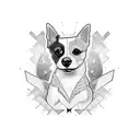 Jack Russel tattoo design idea