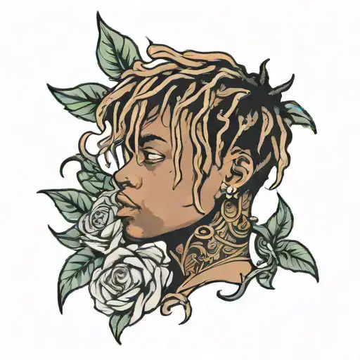 Juice WRLD  tattoo design idea