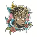 Juice WRLD  tattoo design idea