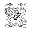 Siblings tattoo design idea