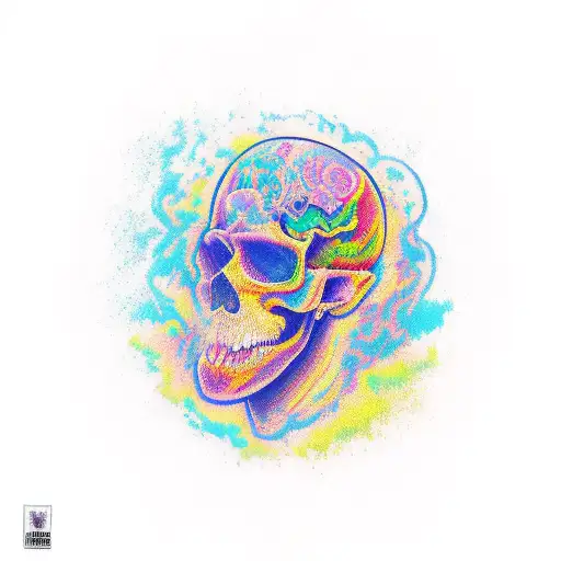 psychosis tattoo design idea