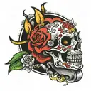 7 deadly sins tattoo design idea